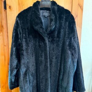 Fabulous Furs Ladies Black Coat